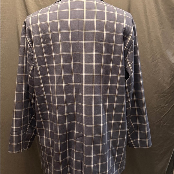 A New Day Gray Striped Blazer - Picture 3 of 5